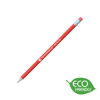 Newspaper Pencil in red-silver