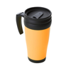 Travel Mug in orange-black