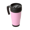 Travel Mug in pink-black
