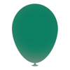 12 Inch Latex Balloons in dark-green