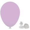 10 Inch Latex Balloons with Helium Valve – HeliValve in lilac