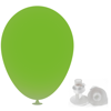 10 Inch Latex Balloons with Helium Valve – HeliValve in lime
