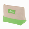 Amenity Bag in natural-and-lime