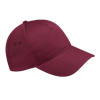 Ultimate Cotton Cap in burgundy