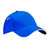 Ultimate Cotton Cap with Sandwich Peak in bright-royal