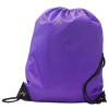 Burton 210d Polyester Drawstring Bag in purple