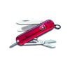 Victorinox Signature Swiss Army Knife in translucent-red