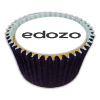 Filled Cupcake - 5cm in black