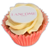 Frosted Cupcake - 4cm  in pink