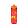Base Sports Bottle in red-domed-lid