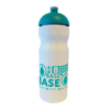 Base Sports Bottle in white-domed-lid