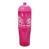 Tempo Sports Bottle in pink-domed-lid