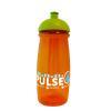 Pulse Sports Bottle in orange-domed-lid