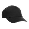 Ultimate Sandwich Peak 5 Panel Cap   in Black