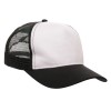 Retro Trucker Cap  in Black