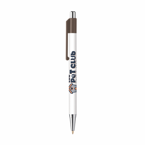 Astaire Chrome Pen in brown