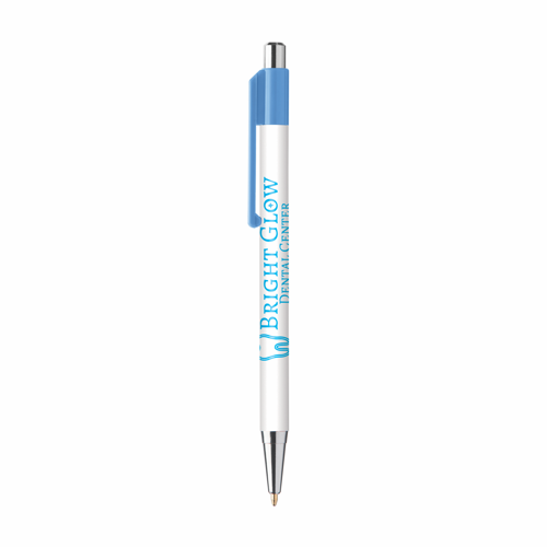 Astaire Chrome Pen in light-blue