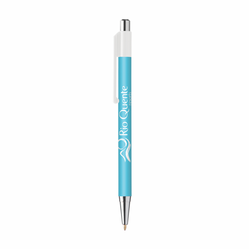 Astaire Chrome Pen in white