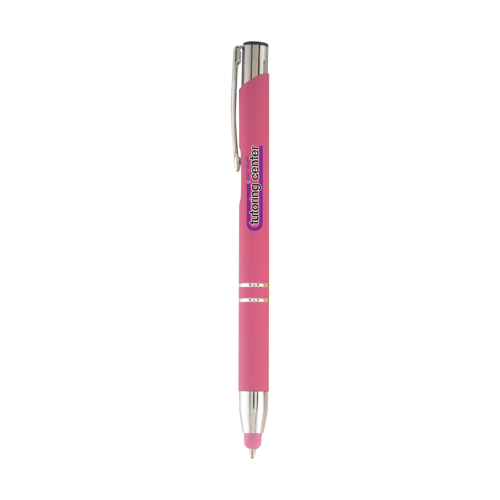 Crosby Softy Pen w/Bottom Stylus in pink