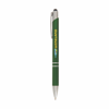 Crosby Shiny Pen w/Top Stylus in green