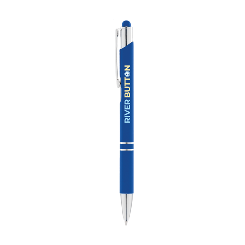 Crosby Softy Pen w/Top Stylus in dark-blue
