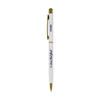 Minnelli Gold Stylus Pen in white