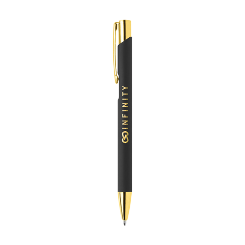 Crosby Gold Softy Pen in black