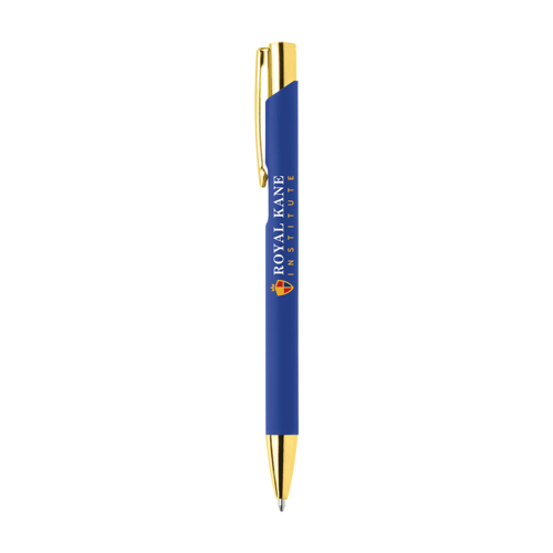 Crosby Gold Softy Pen in royal-blue
