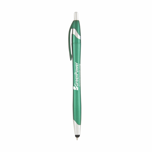 Stratus Metallic Stylus Pen in green