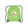 Broadway - Drawstring Backpack in lime-green