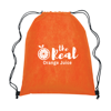 Ibiza - Drawstring Backpack in orange