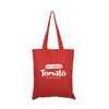 Saint Tropez - Cotton Tote Bag in red