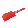 Bowl Scraper with Handle in red