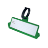 Luggage Tag Shaped Luggage Tag in green