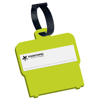 Luggage Tag Shaped Luggage Tag in lime