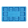 Customisable Ice Cube Tray in cyan-front