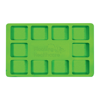 Customisable Ice Cube Tray in green
