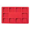 Customisable Ice Cube Tray in red