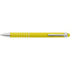 Aluminium ballpen with stylus in Yellow