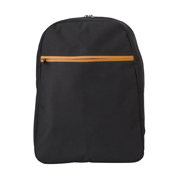 Backpack in a 600D polyester. in orange