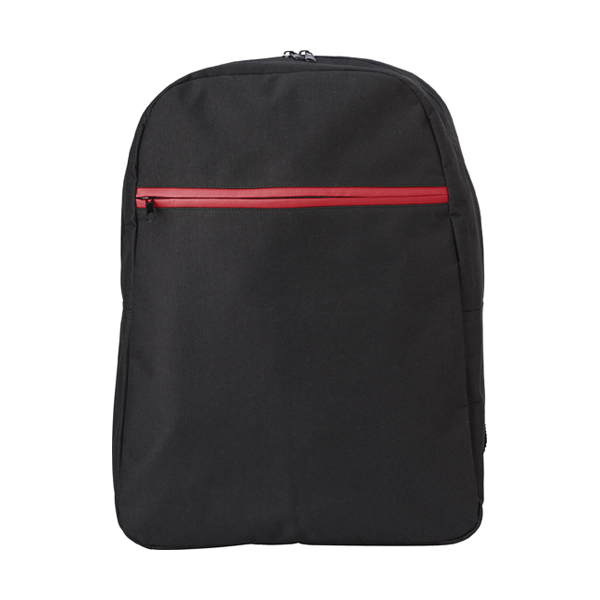 Backpack in a 600D polyester. in red