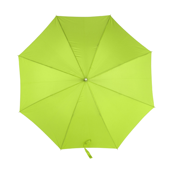Umbrella with automatic opening. in lime