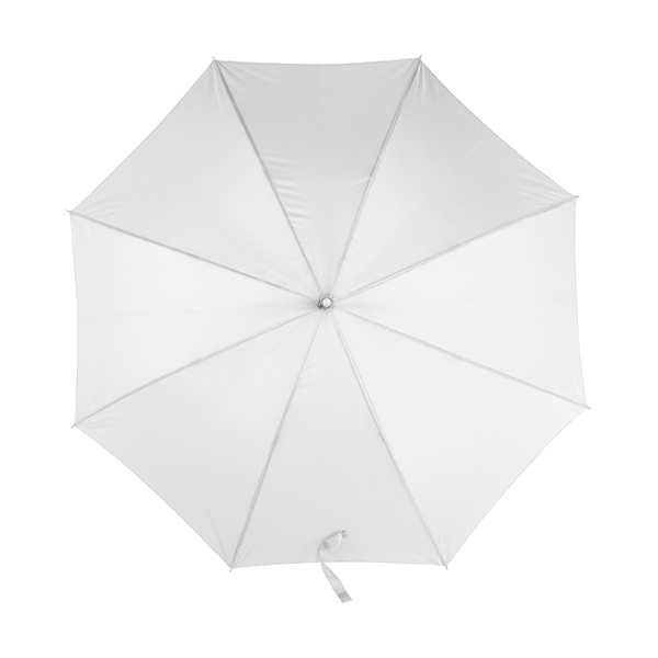 Umbrella with automatic opening. in white