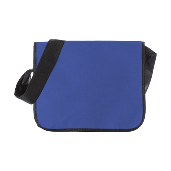 Non-woven college bag. in cobalt-blue