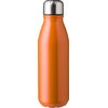 The Orion - Recycled aluminium single walled bottle (550ml) in Orange