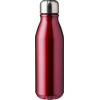 The Orion - Recycled aluminium single walled bottle (550ml) in Red