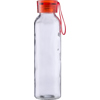 Glass bottle (500ml) in Red