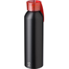 Recycled aluminium single walled bottle (650ml) in Red