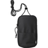 RPET shoulder bag in Black