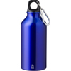 Recycled aluminium single walled bottle (400ml) in Cobalt Blue